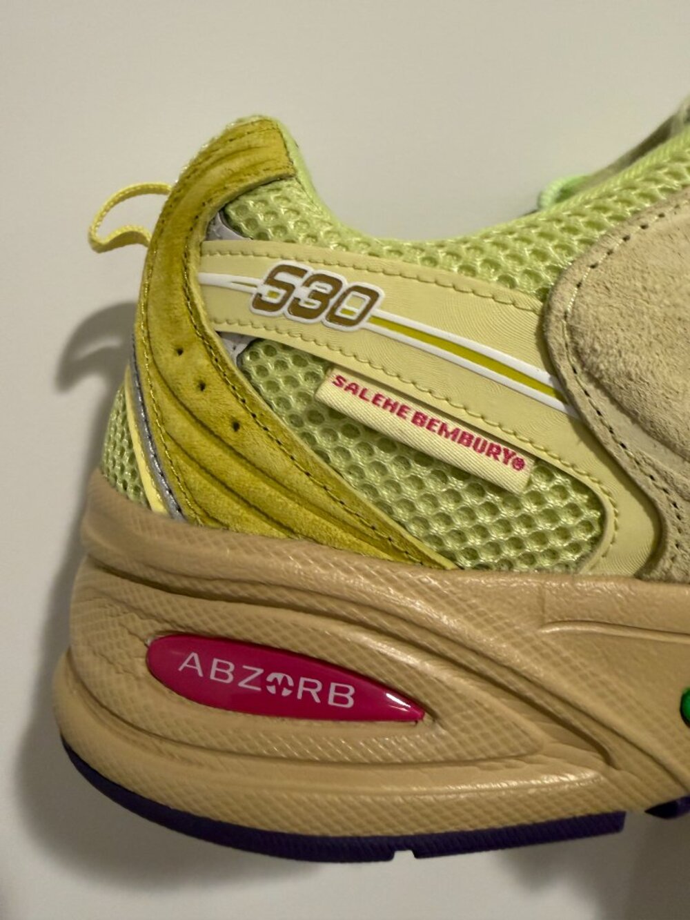 Salehe Bembury x New Balance 530 Prosperity Be The Prize - Size 11.5 - Picture 2 of 16